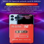 Replacement rsim 16 suitable for ios15 5g special unlock card have iccid imsi tmsi mic four unlock m
