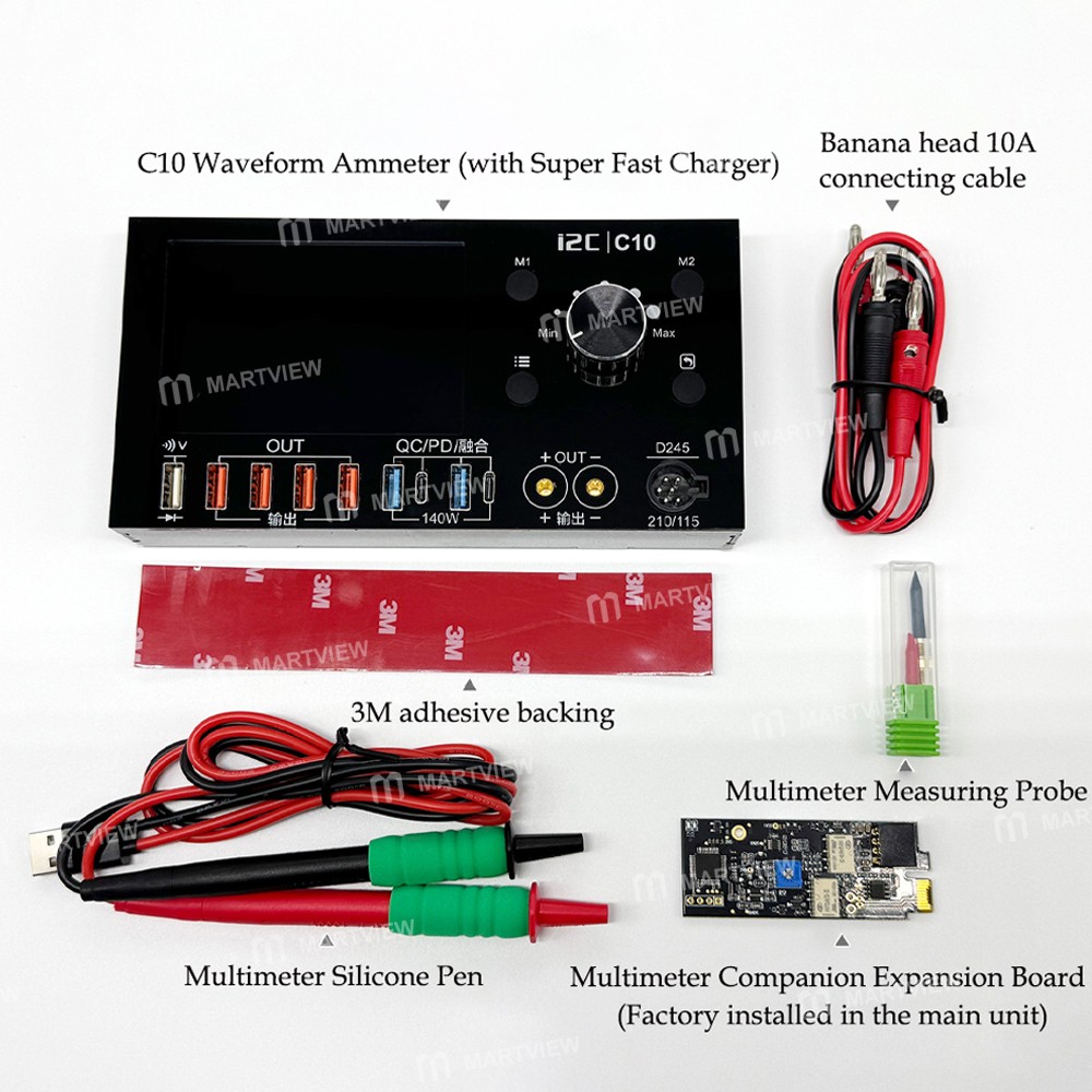 i2c c10-ultra-high-precision-digital-waveform-ammeter-with-charge-detection-voltage-measurement-16