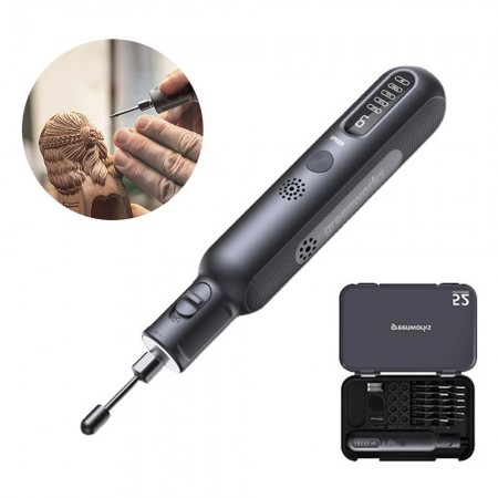 Greenworks AGK302 80W 6-Speed Adjustable Electric Grinder Pen for Phone IC Chips Grinde Repair