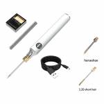 Portable Adjustable Temperature U5V8W USB Soldering Iron with Soldering Stand Holder