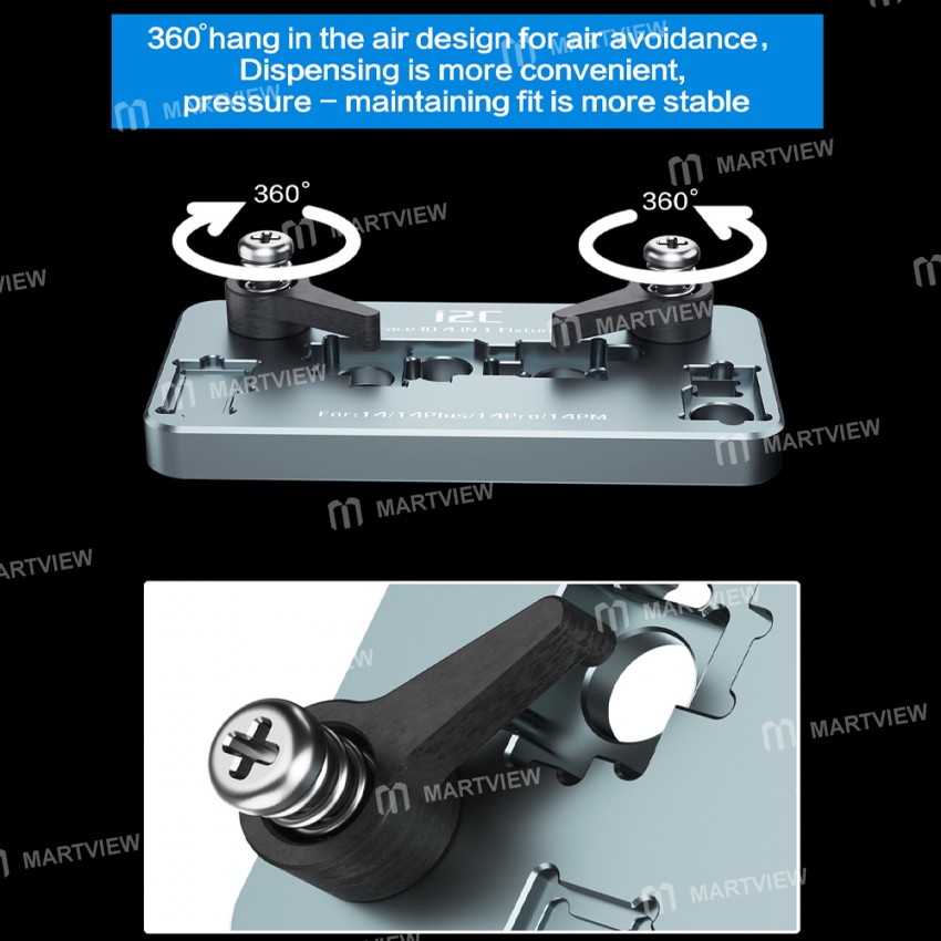 i2c j14-dot-matrix-maintenance-fixture-for-iphone-14-series-face-id-repair-8