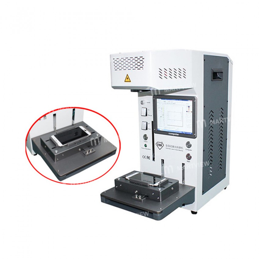 TBK 958A Laser Cutting Machine with Air Cleaner Smoking Instrument