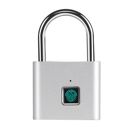 Ultra Light Intelligent Safety Electronic Fingerprint Padlock with USB Charging