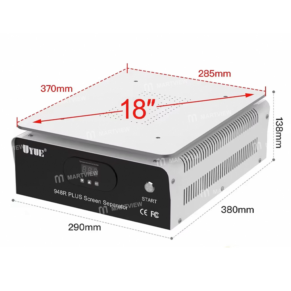 uyue 948r-plus-18-inch-lcd-screen-heating-separator-machine-built-in-vacuum-pump-6