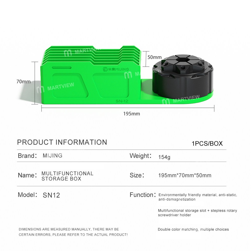 mijing sn-12-multi-functional-360-rotation-storage-organizer-tin-planting-net-storage-box-6
