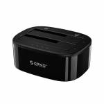 Orico 6228US3 Dual Bay HDD Docking Station with Offline Clone SATA to USB 3.0 for 2.5 / 3.5'' SSD HD