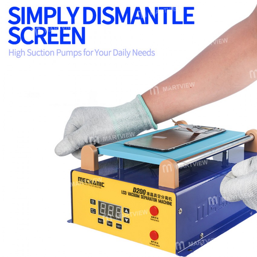 mechanic d100-d200-mobile-phone-screen-simple-heating-separator-with-built-in-vacuum-pump-3