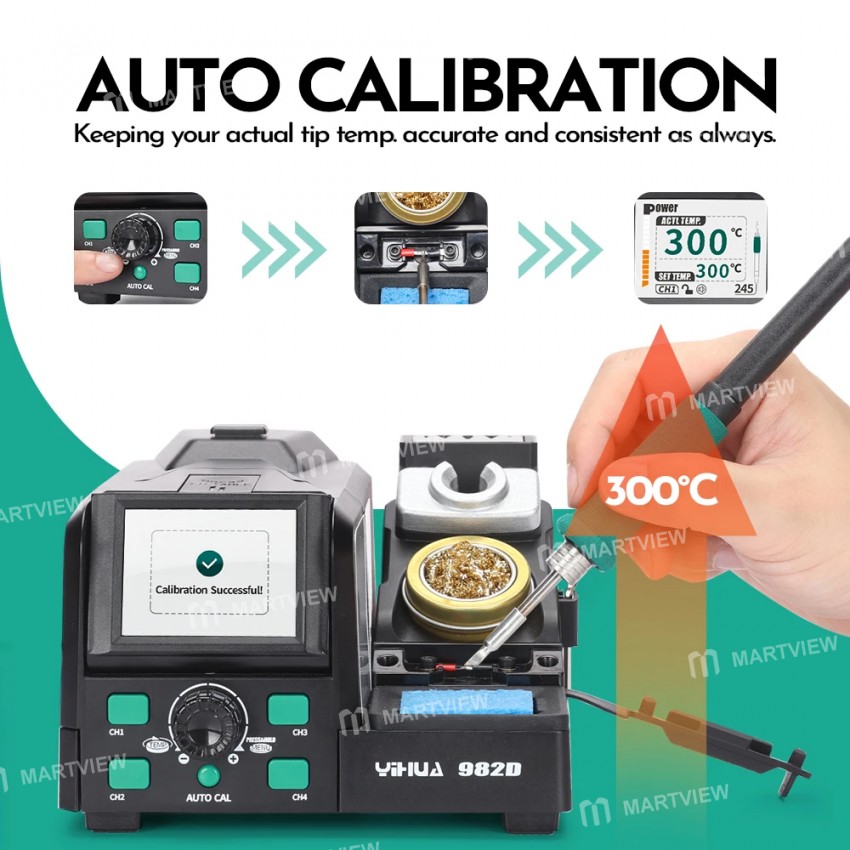 yihua 982d-210-245-precision-soldering-station-with-temperature-calibration-preset-channels-2