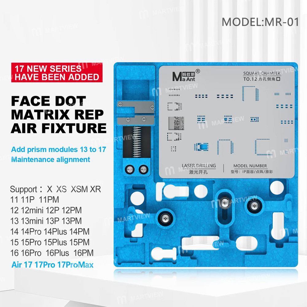 maant mr-01-face-id-dot-matrix-repair-fixture-for-iphone-x-to-17pro-max-new-add-13-17-prism-module-2