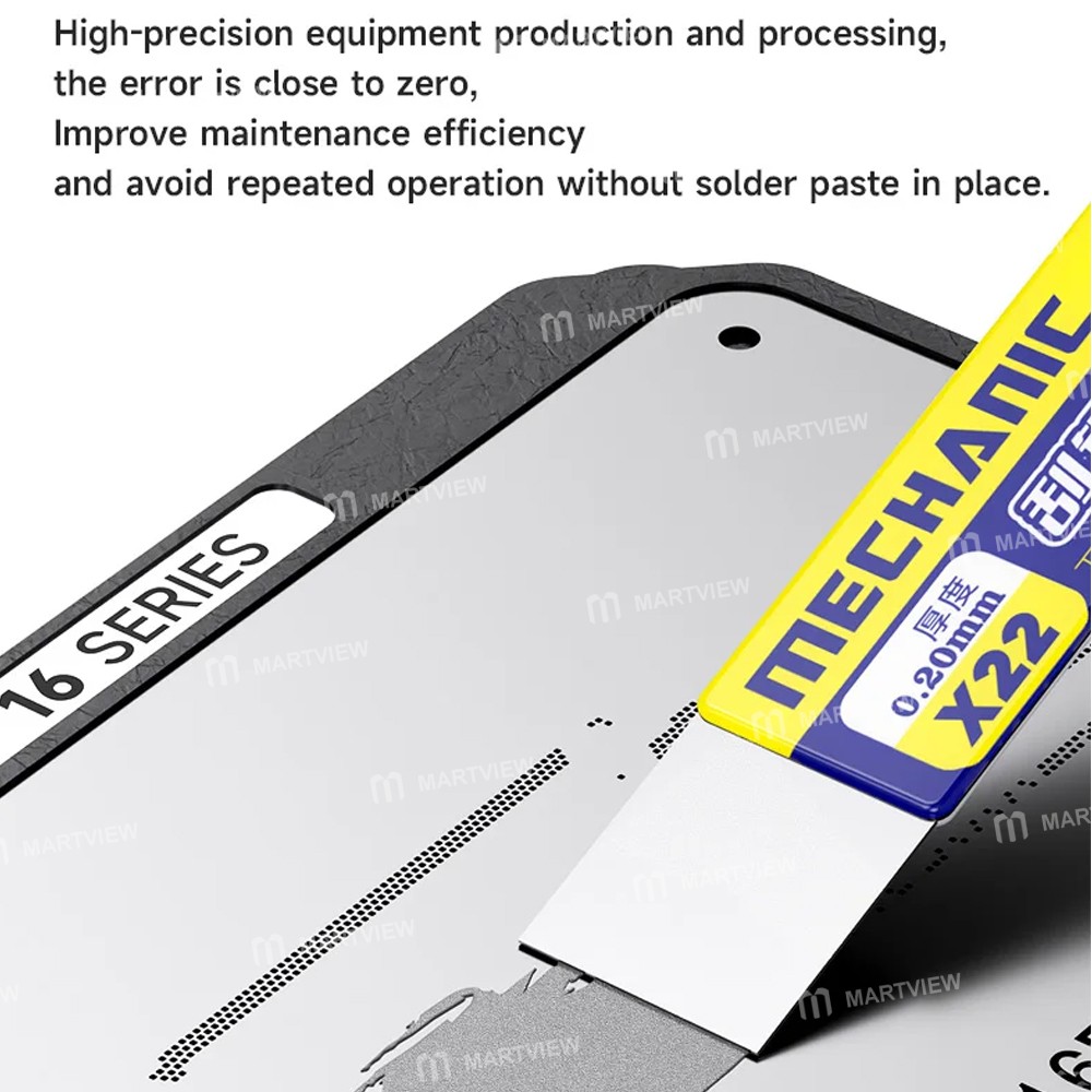 mechanic 251-middle-layer-tin-planting-bga-reballing-platform-set-for-iphone-x-to-16pro-max-6