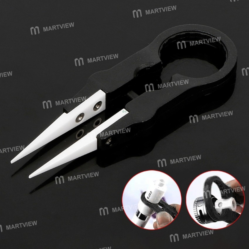 Multi-functional Heat Resistant anti-static Ceramic Tweezers