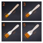 Wood Handle Soft Nylon Brush Dust Cleaner for DIY Painting Computer Keyboard Mobile Phone Tablet PCB