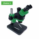 Relife RL-M3T 0.7-4.5X Trinocular HD Camera M-11 M-12 M-13 Stereo Microscope - Green