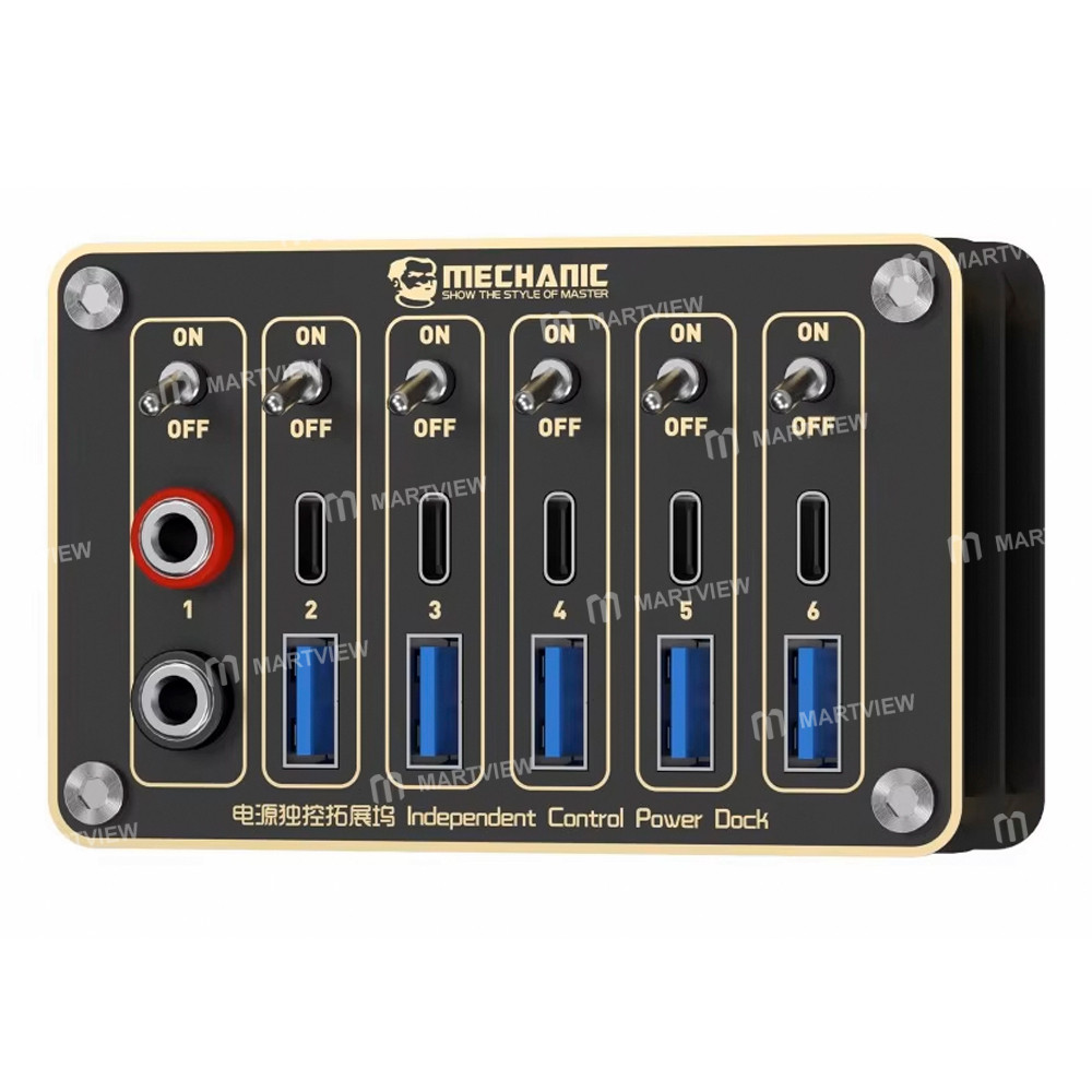 mechanic pd6-independent-control-power-dock-for-multiple-independent-power-supply-repair-1