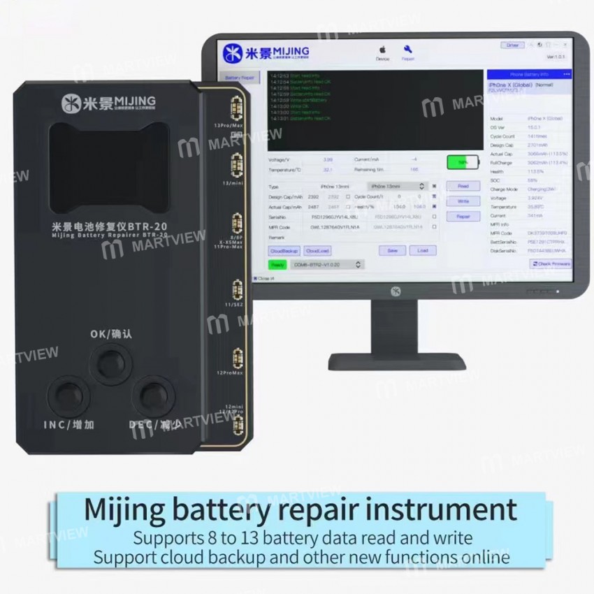 mijing btr-20-battery-repair-instrument-for-iphone-11-to-13pro-max-4