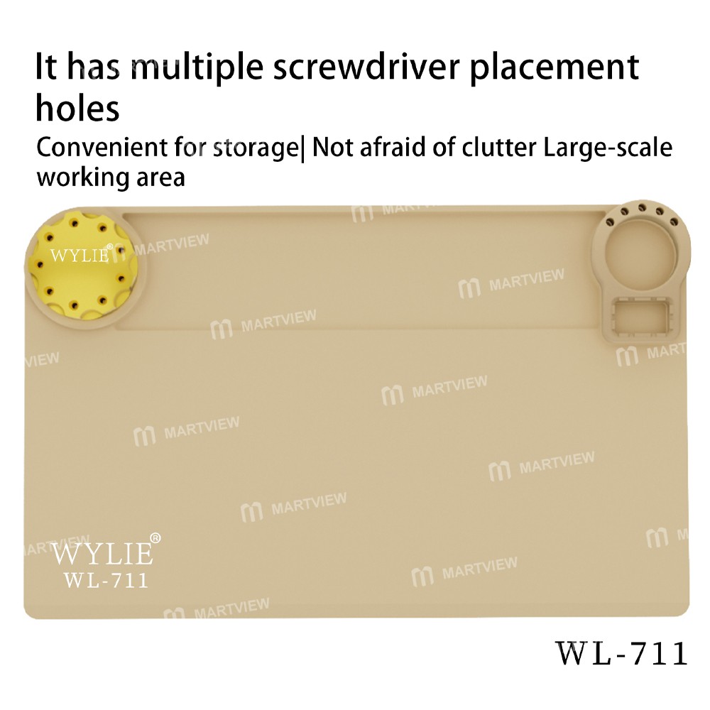 wylie wl-711-multifunctional-mobile-phone-repair-insulated-silicone-pad-with-screwdriver-organiser-3