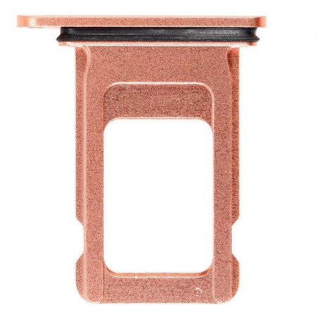 Replacement Single SIM Card Tray for iPhone XR - Coral