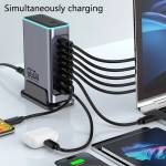 wlx f8l-8-port-660w-high-power-pdqc30-gan-desktop-charging-station-3