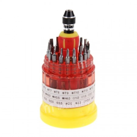 JACKLY JK-6039 (37 in 1) Screwdiver Bit Set Interchangeable Precisemanual Tool Set