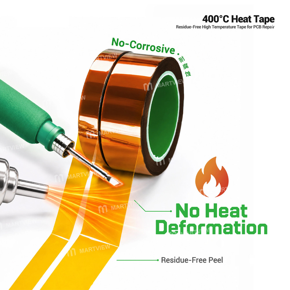 2uul ht01-ht02-residue-free-high-400c-heat-tape-for-pcb-repair-soldering-protection-5