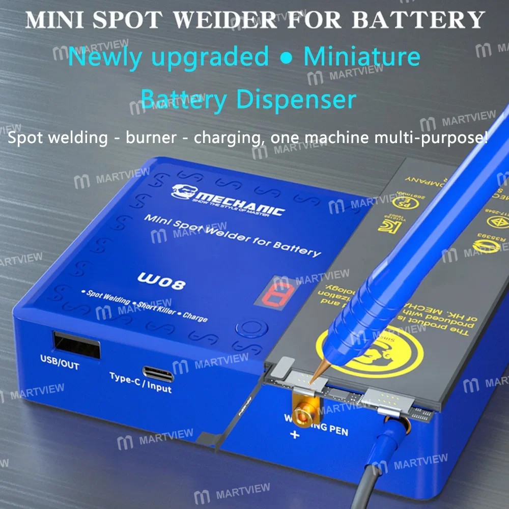 mechanic w08-portable-mini-battery-spot-welding-machine-pcb-short-circuit-detector-6