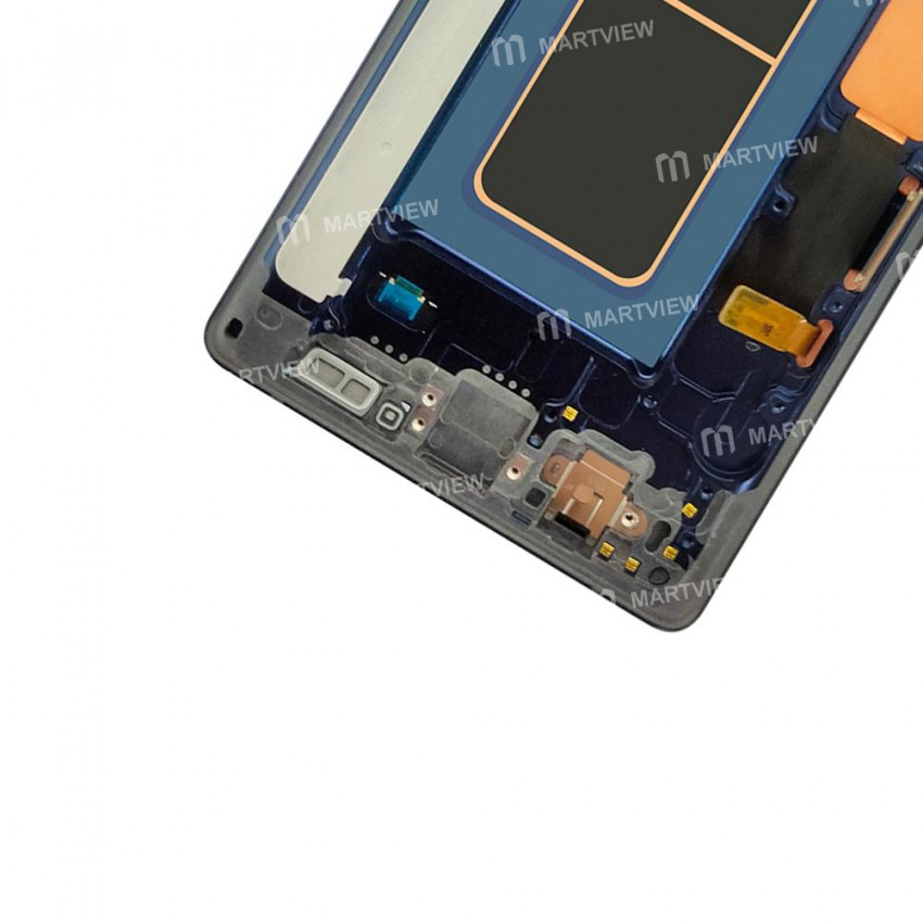 Replacement LCD display touch screen digitizer assembly with frame for samsung galaxy note 9 n960f b