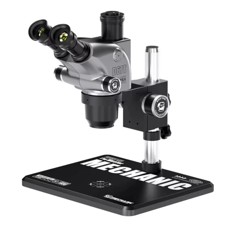 Mechanic D67T-B11 6.5-75X Greenough Optical Zoom Trinocular Stereo