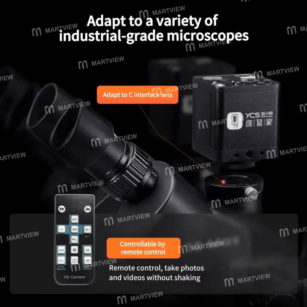 ycs new-style-y108-4k-hd-microscope-camera-for-mobile-phone-motherboard-repair-and-inspection-10