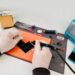 RF4 High-temperature Anti-skid Repair Silicone Pad for Mobile Phone Computer Repair