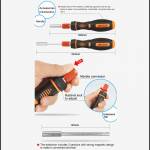 JAKEMY JM-6118 (33 in 1) Precision With Screwdriver Tweezer Sockets Bits Tools Kit Screw driver