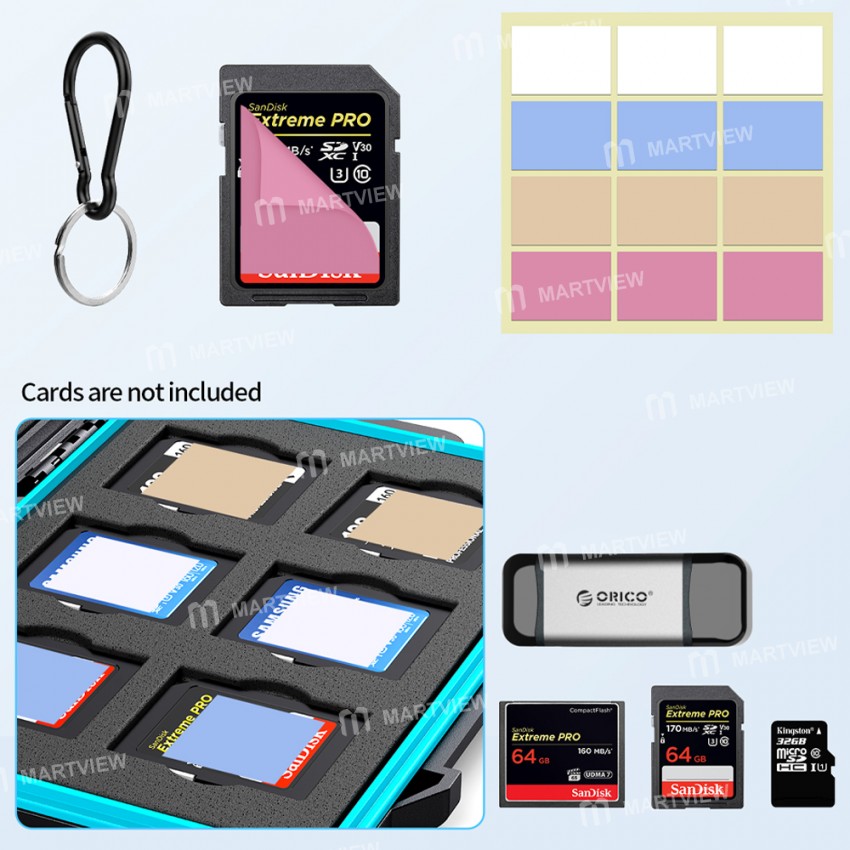 Orico PHCD-1 2.5-inch SSD / HDD Hard Drive Protector Storage Box
