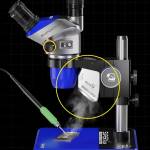 mechanic windflow-x-powerful-microscope-fume-smoking-instrument-with-light-for-welding-repair-4