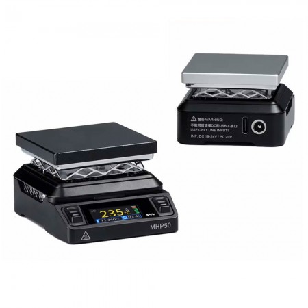 Miniware MHP50 Mini Intelligent Digital Display Constant Temperature Hot Plate Preheater
