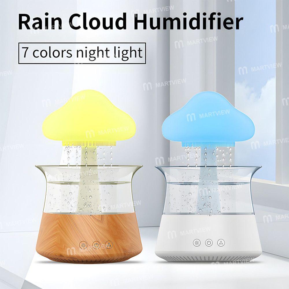 rain cloud-humidifier-water-drip-5h-timer-aromatherapy-essential-oil-diffuser-with-7-led-nighttime-1