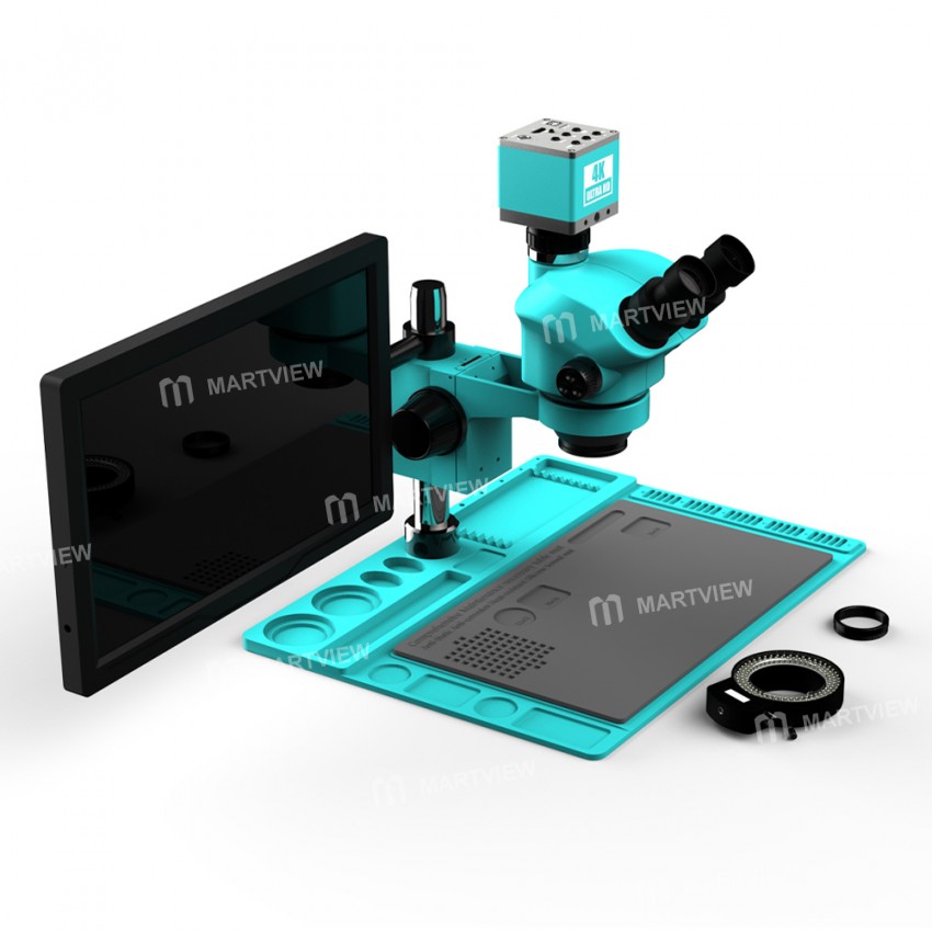 rf4 rf7050tvd2-4kc2-m156-7-50x-electronic-trinocular-microscope-with-156-inch-4k-monitor-4k-camera-4