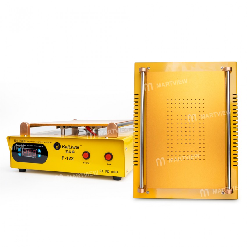 kailiwei f122-14-inch-lcd-screen-separator-machine-built-in-vacuum-pump-5