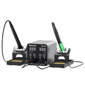 Mechanic TA-212 C210+T12 Dual Station Dual Digital Display Intelligent Thermostatic Welding Station