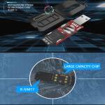 Replacement a multifunctional automatic pop up version of ios15 unlock card r sim17 built in editing