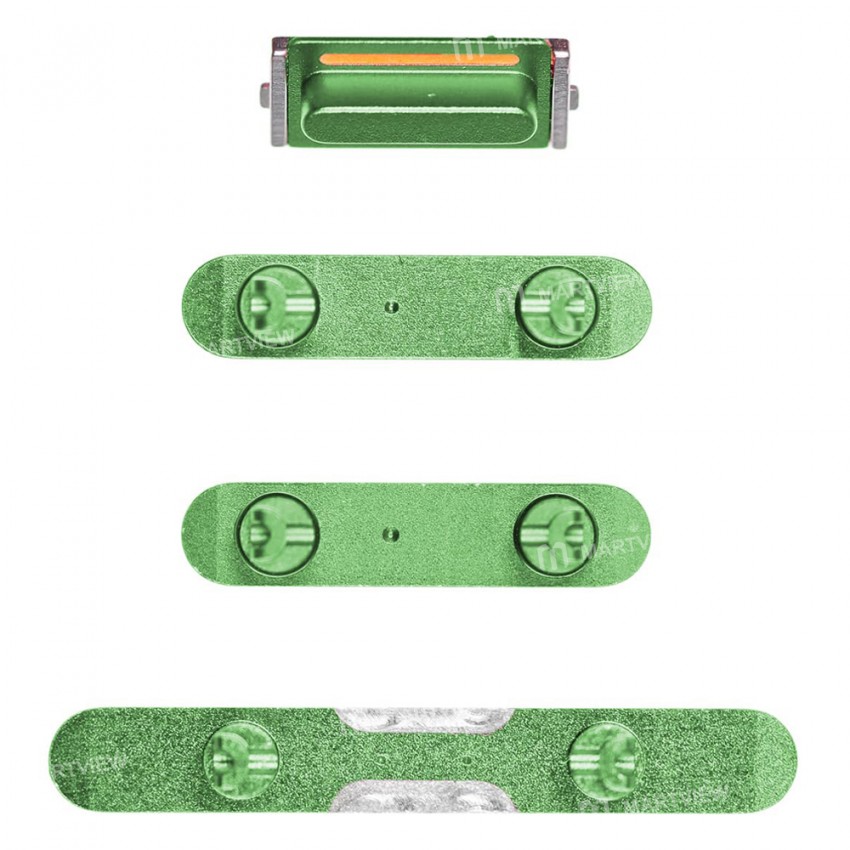 Replacement side bottom set for iPhone 12 mini green