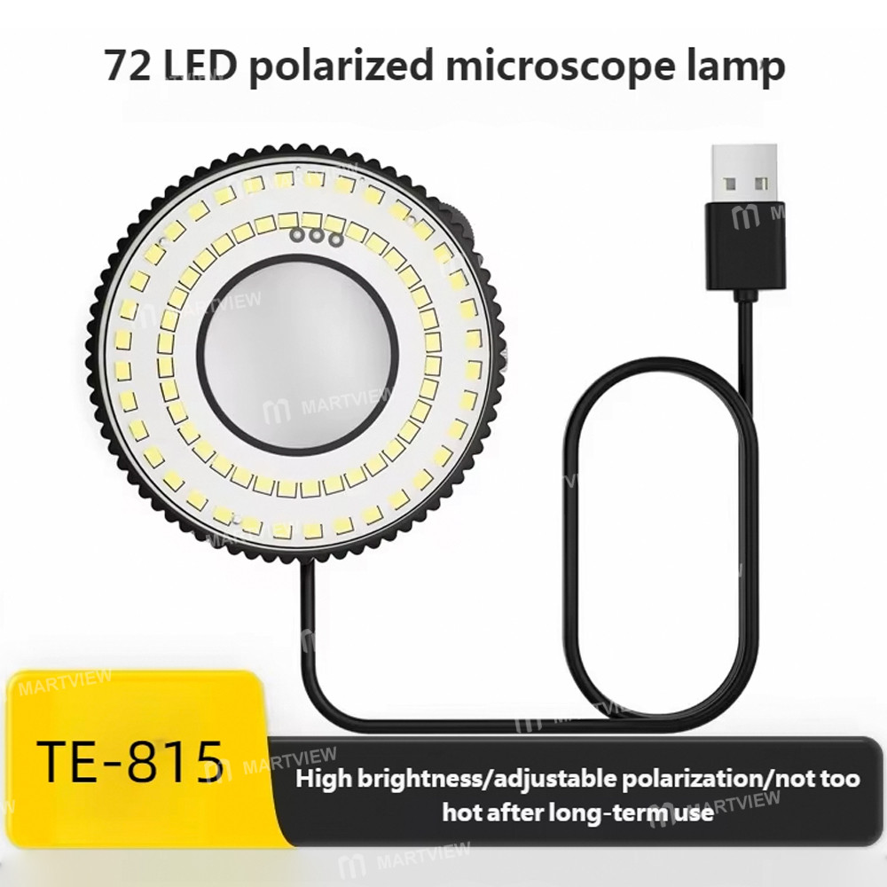 te 815-integrated-brightness-adjustable-72-led-microscope-led-ring-light-3