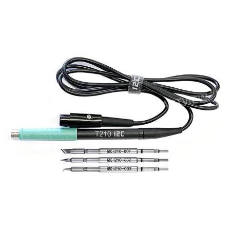 i2C T210 T245 Soldering Iron Handle with Soldering Tip Compatible With JBC / i2C / JABE UD-1200 / XSoldering / T26 Soldering Station