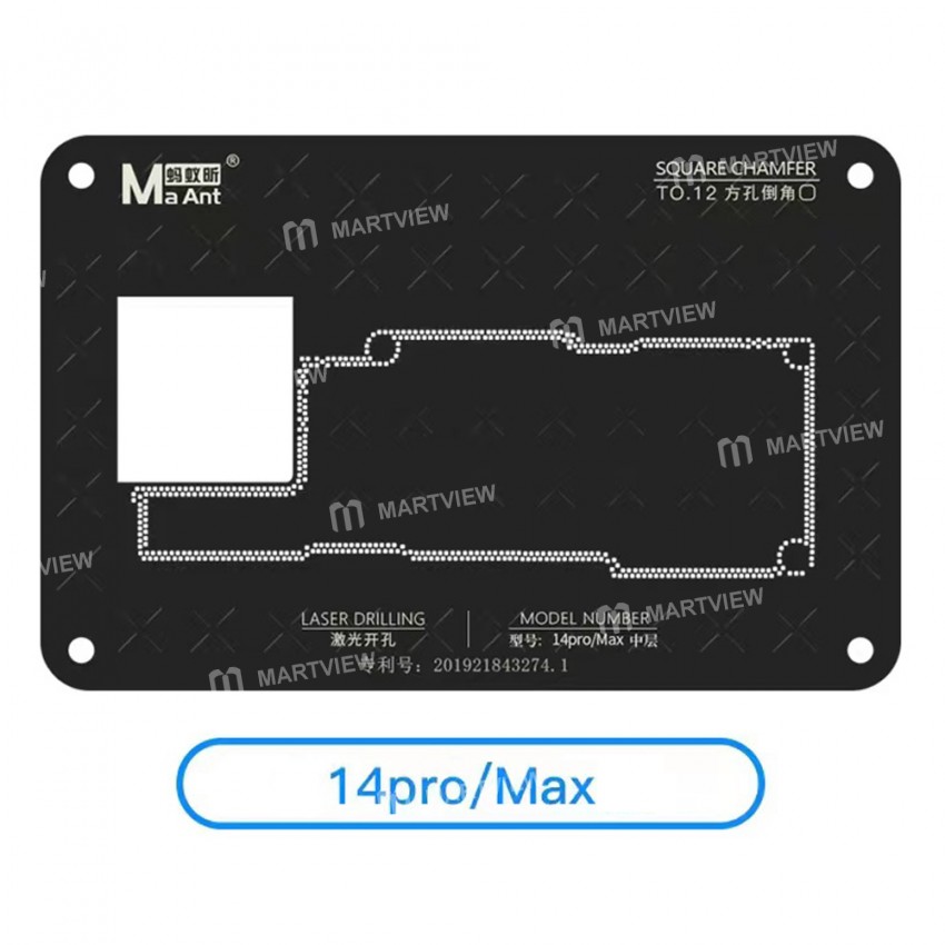 maant 012mm-motherboard-middle-layer-bga-reballing-stencil-platform-set-for-iphone-14-series-3