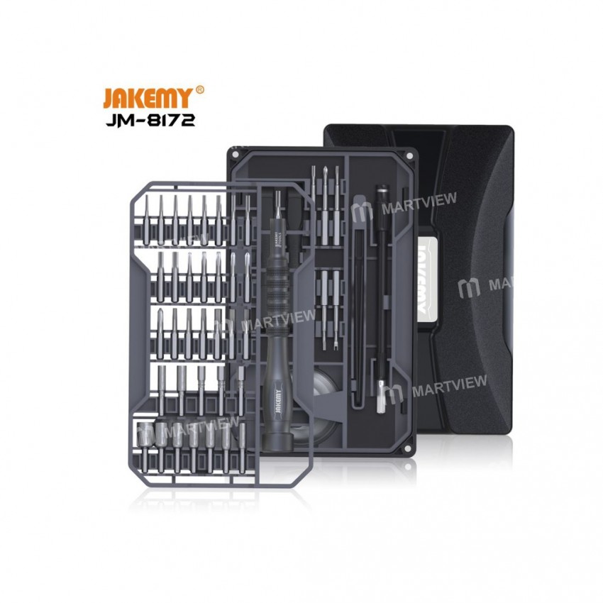 Jakemy JM-8172 73pcs Multifunctional Compact Pro Repair Screwdriver Kits