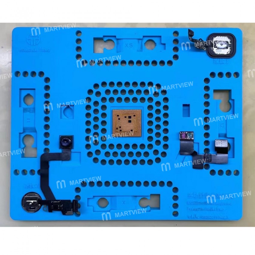 Multifunctional Positioning Pressure -Reducing Protective Pad for iPhone X Xs 11 12 Pro Fingerprint