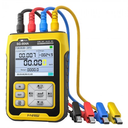 Fnirei SG-004A Portable 0-24V / 4-20mA Multifunctional HD Color Screen Signal Generator