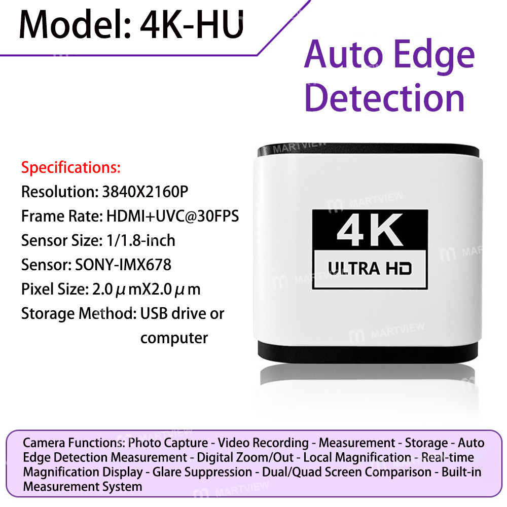 4k hu-4k-ultra-hd-hdmiuvc-microscope-industrial-camera-with-integrated-measurement-system-3