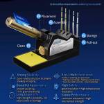 hiseecon h5-multi-functional-metal-anti-scald-bakelite-soldering-iron-stand-for-c210-handle-3