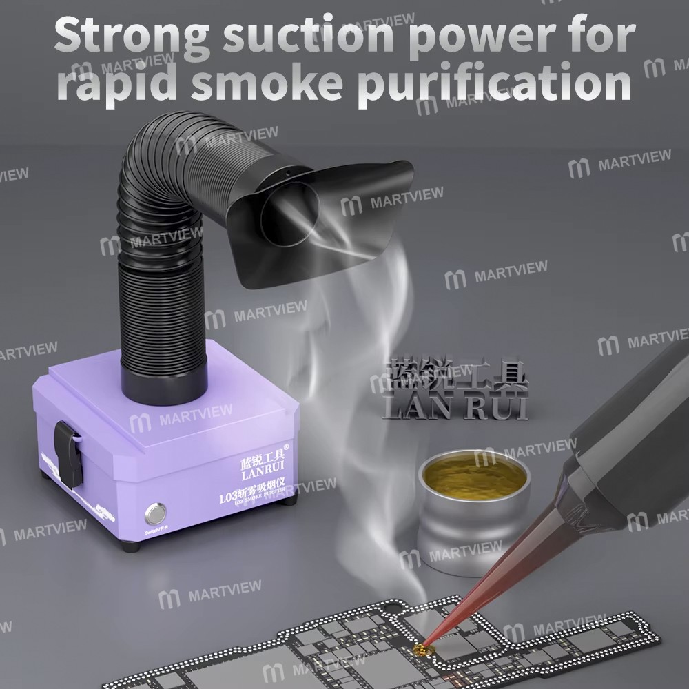 lanrui l03-powerful-desktop-smoke-purifier-for-pcb-soldering-repair-5