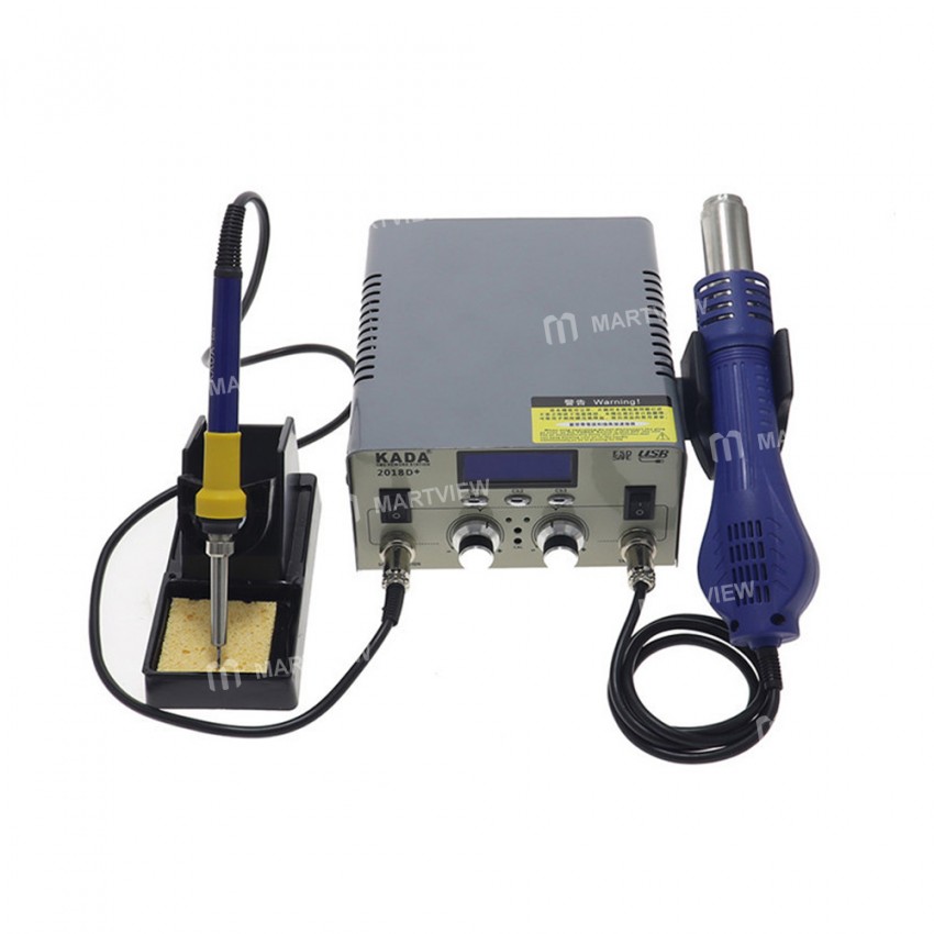 Kada 2018D+ 2in1 Hot Air Soldering Iron Station