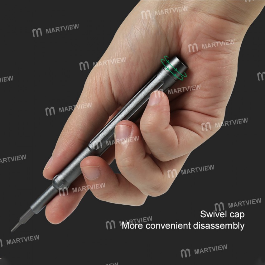 BST-8934B 24-in-1 Precision Magnetic Screwdriver Kit with S2 Steel Bit for Digital Product Repair